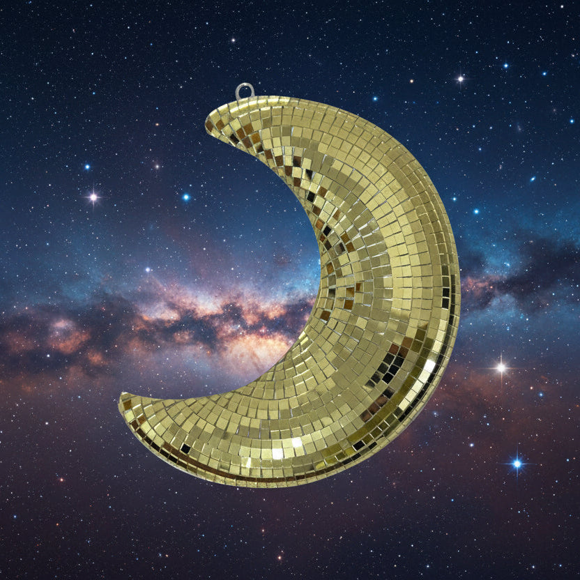Space Queen "Lunar Disco" Hanging Moon