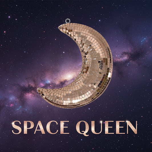 Space Queen "Lunar Disco" Hanging Moon
