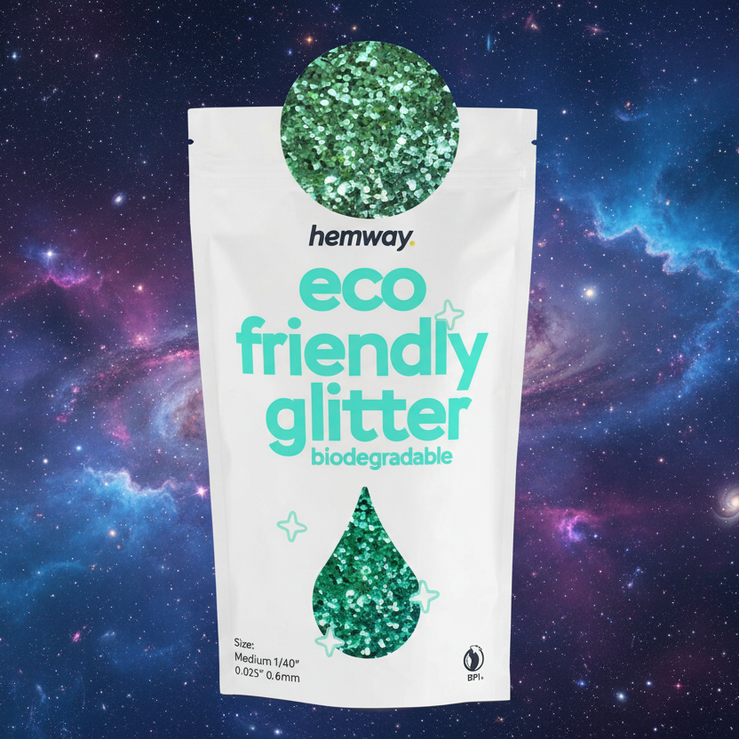 Galactic Goddess: Turquoise Nebula Holographic Bio-Glitter - 3.5oz